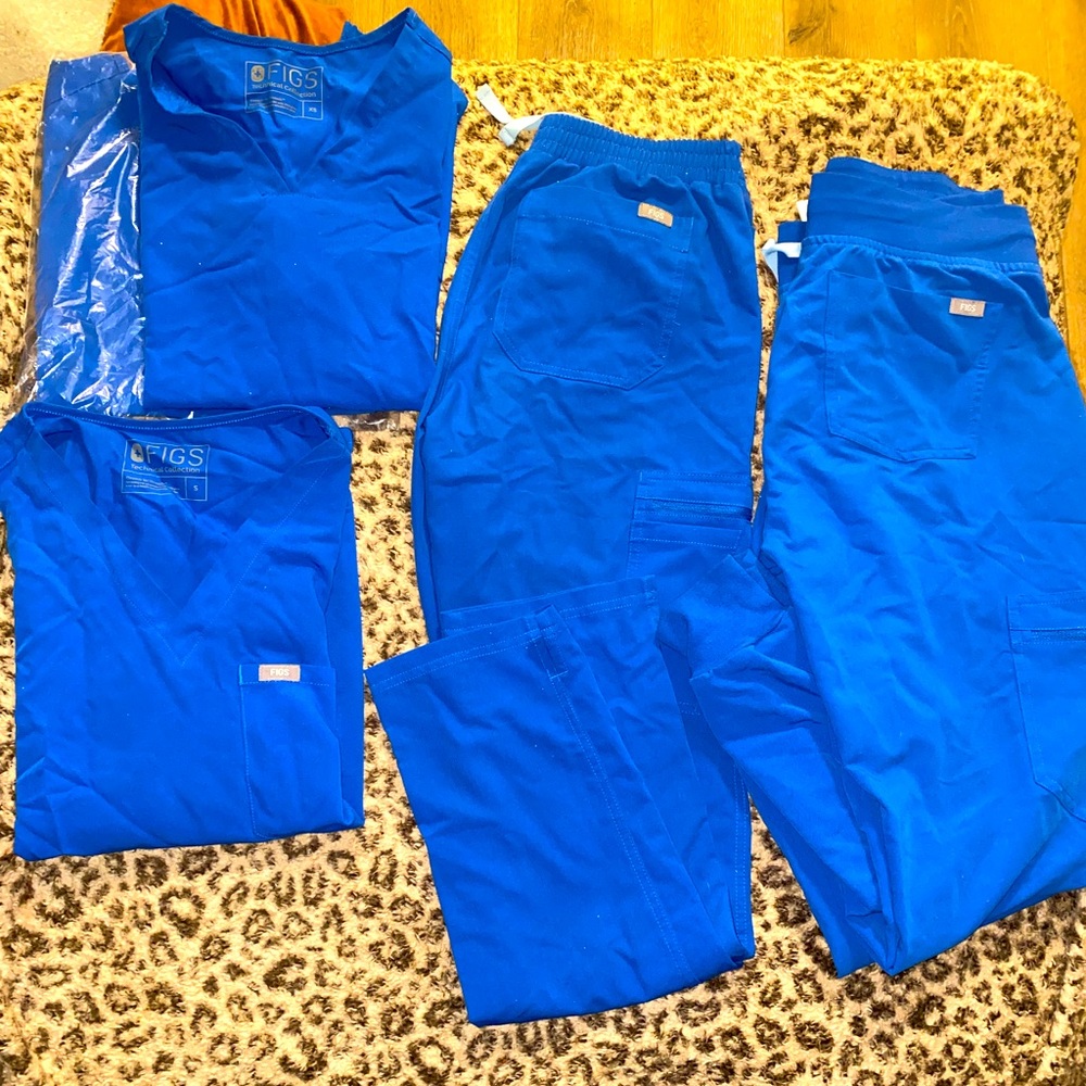 3 sets of Figs Scrubs